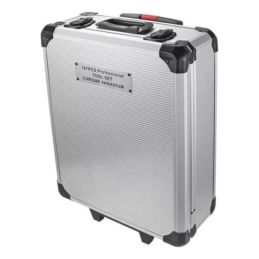 Caja herramientas 187 piezas maletin