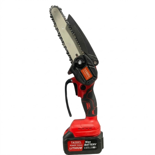 Kit Multiherramienta Inalámbrica 4 en 1 Tassel | Motosierra + Tijera de Poda + Cortabordes + Amoladora.