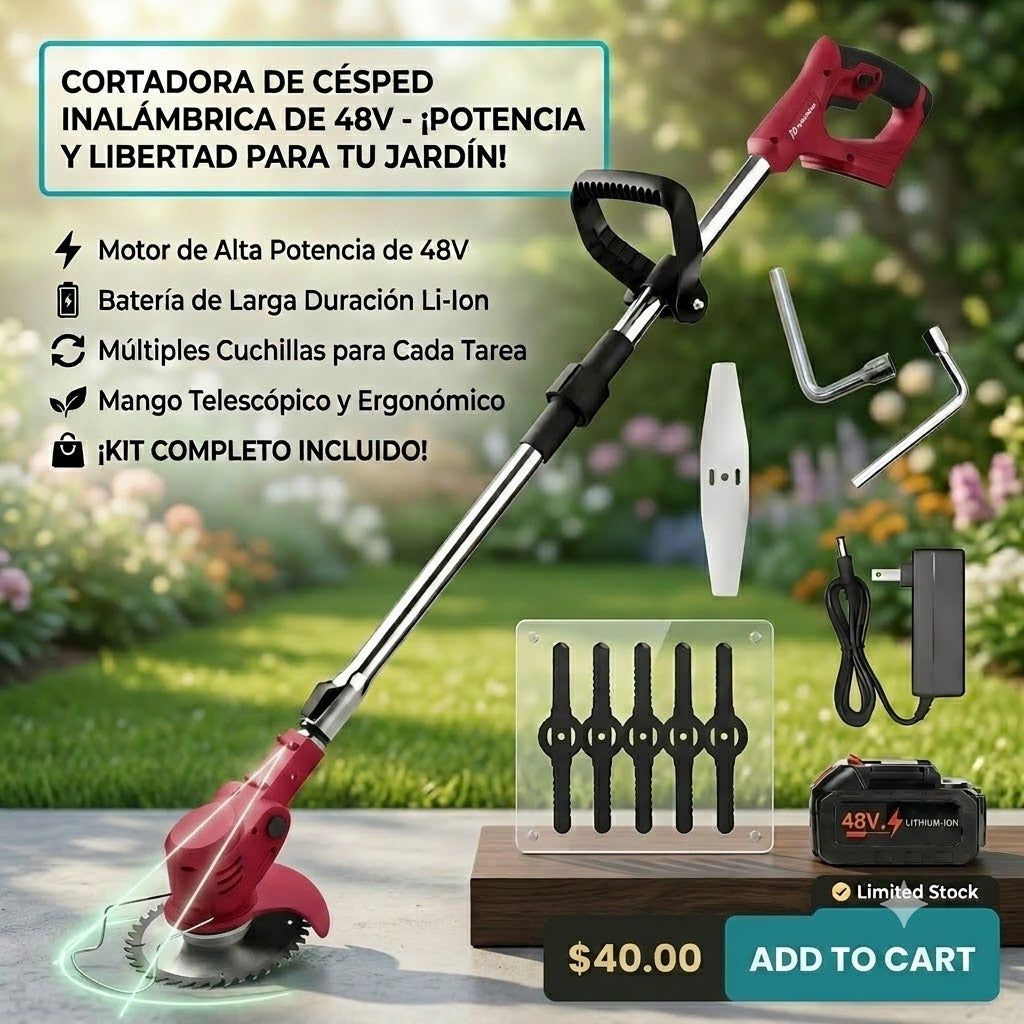 Cortacesped Inalambrica 48v2bat