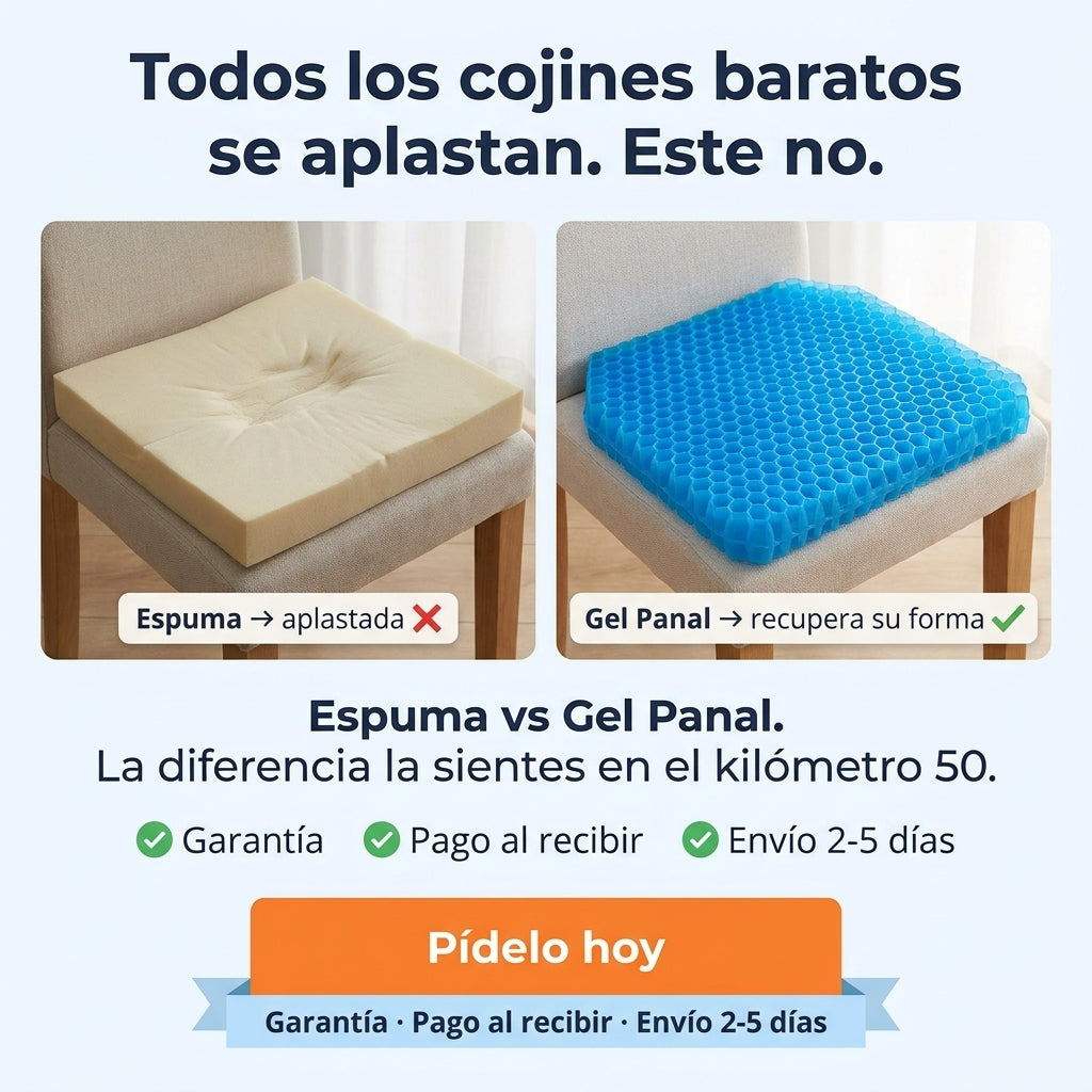 Cojín Suave De Gel Flexible