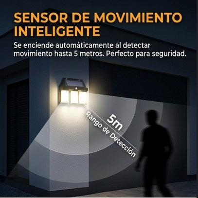 Farol Solar triple ampolleta
