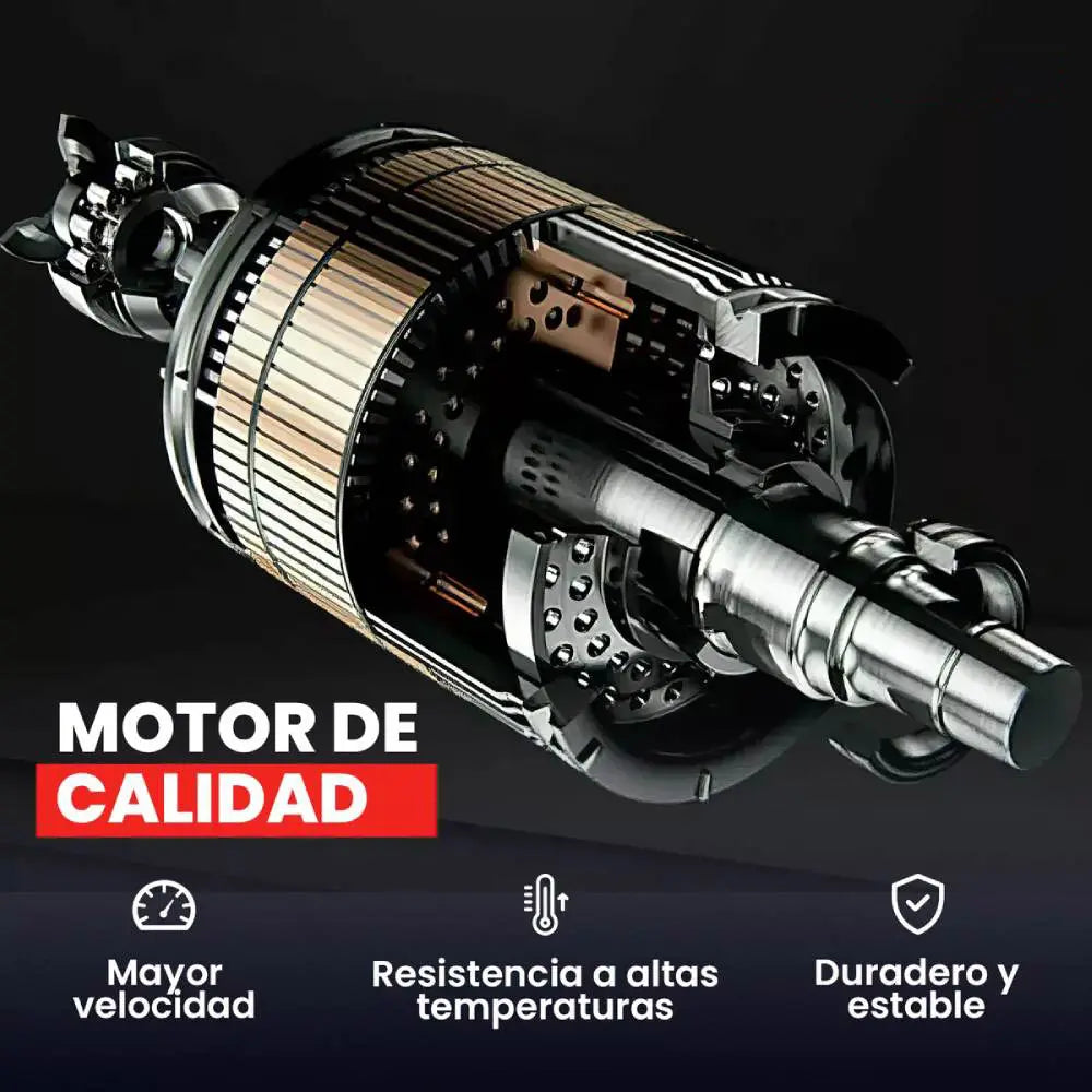 Taladro Inalámbrico 2 Baterías Con Accesorios